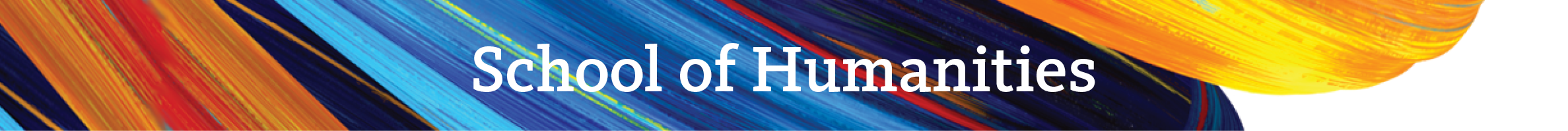 School of Humanities banner
