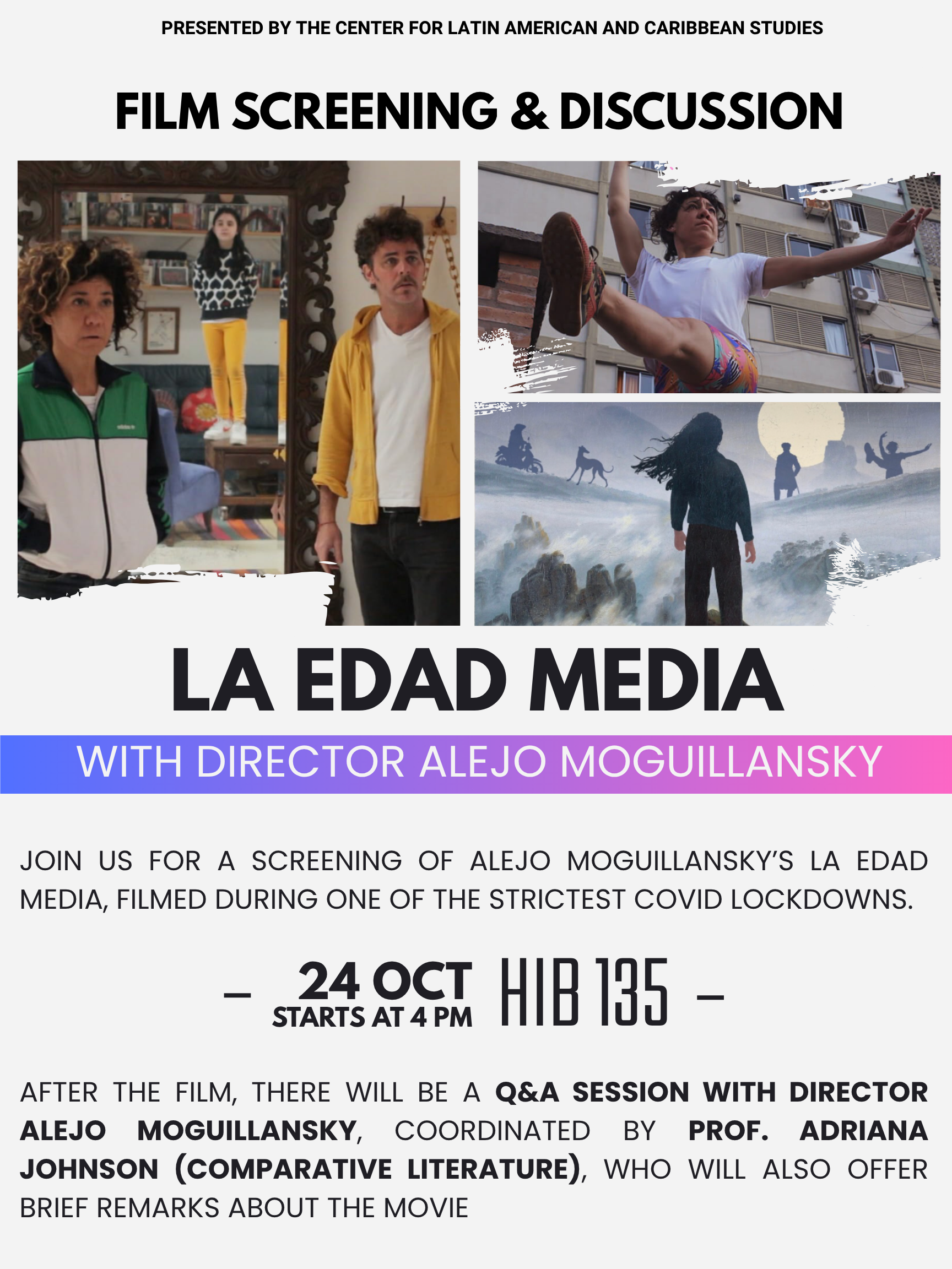 La Edad Media Event flyer