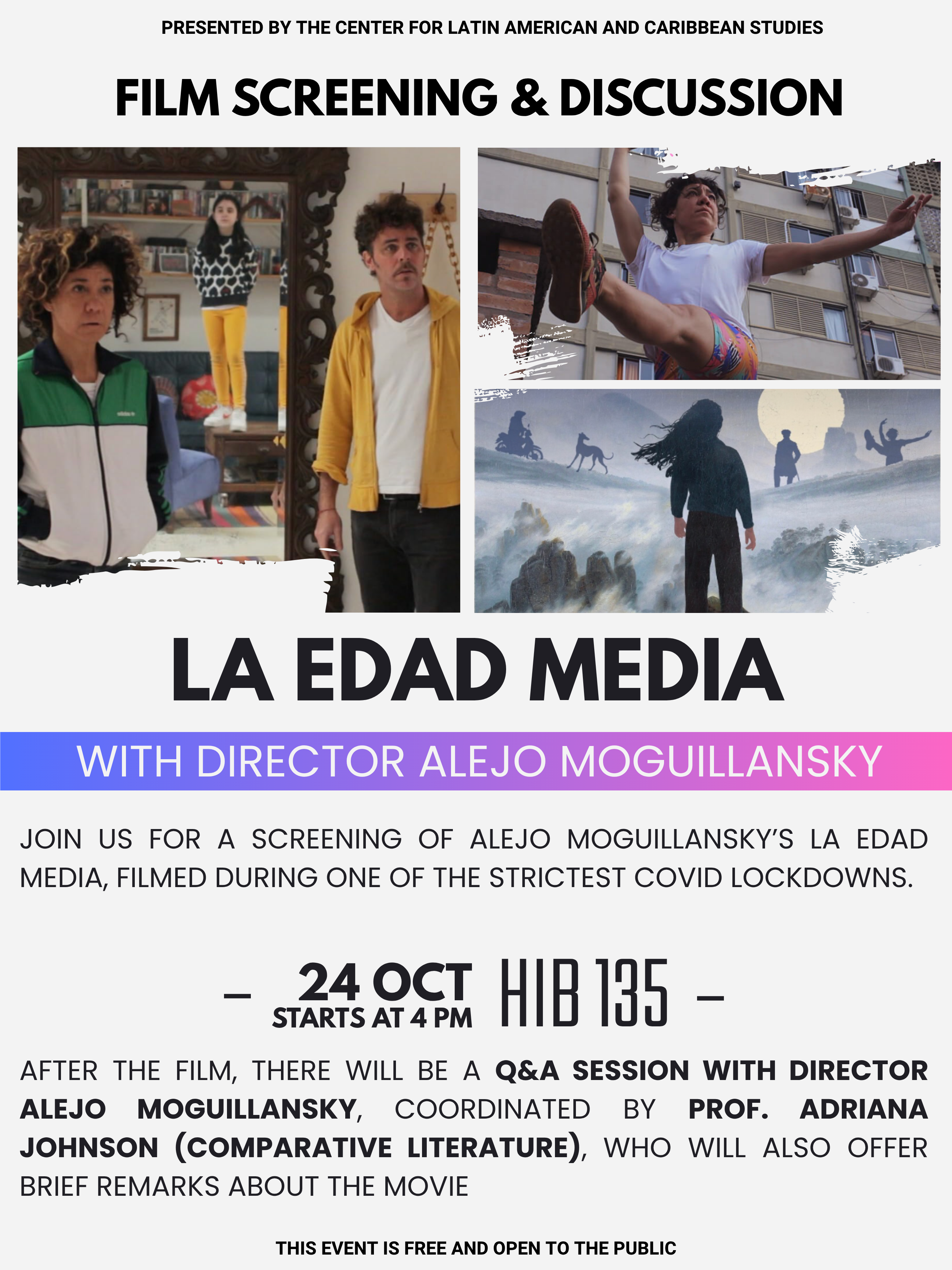 La Edad Media event flyer