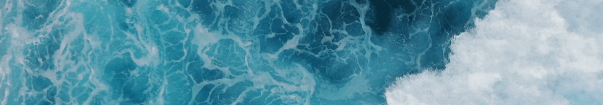 Decorative crashing waves gif