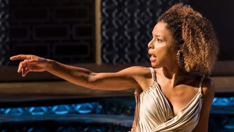 Sophie Okonedo as Cleopatra, National Theatre, 2018