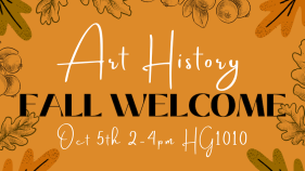 Art History Fall Welcome Postcard