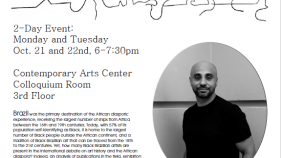 The UCI Poetic Justice Initiative presents   Absent Presence: Afro-Brazilian Artists in the International Debate on Art and the African Diaspora  with  Igor Simões,  Associate Professor of History, Theory, and Criticism of Art and Methodology at the Rio Grande do Sul State University in Brazil   October 21 & 22, 2024  6:00-7:30pm  Contemporary Arts Center Colloquium Room 3rd Floor   Co-Sponsored by International Center for Writing and Translation, Art History, Spanish & Portuguese, Center for Latin & Caribb