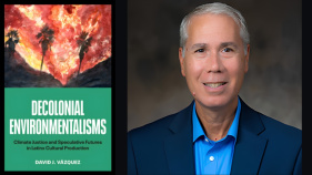 Professor David j. Vázquez and Decolonial Environmentalisms book cover