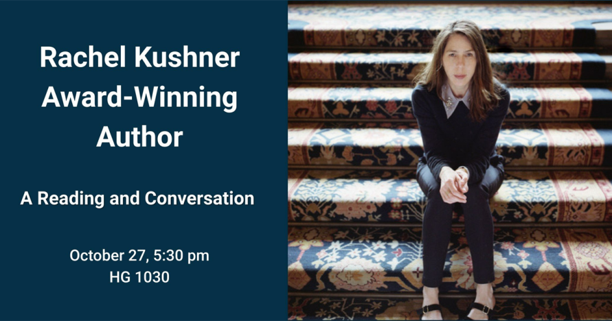 Rachel Kushner at UCI