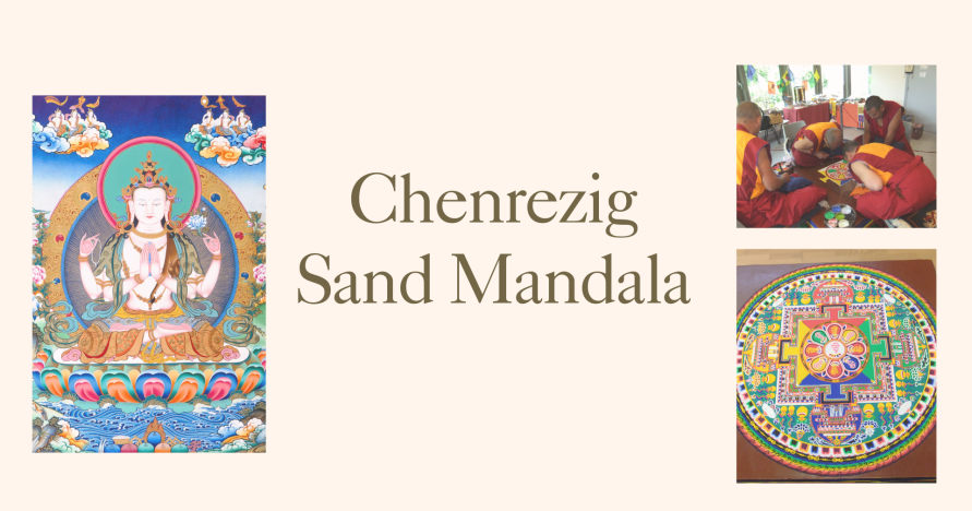 Chenrezig Sand Mandala