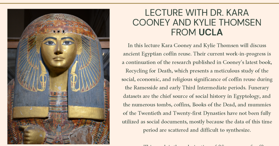 Recycling For Death II: Coffin Reuse in Ancient Egypt