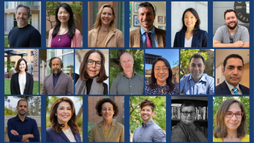 A tile design image with all of the Unit 18 lectures headshots.