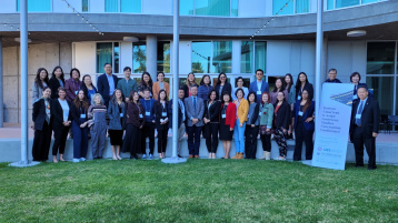 Group photo of the Center for Critical Korean Studies New Books Colloquim
