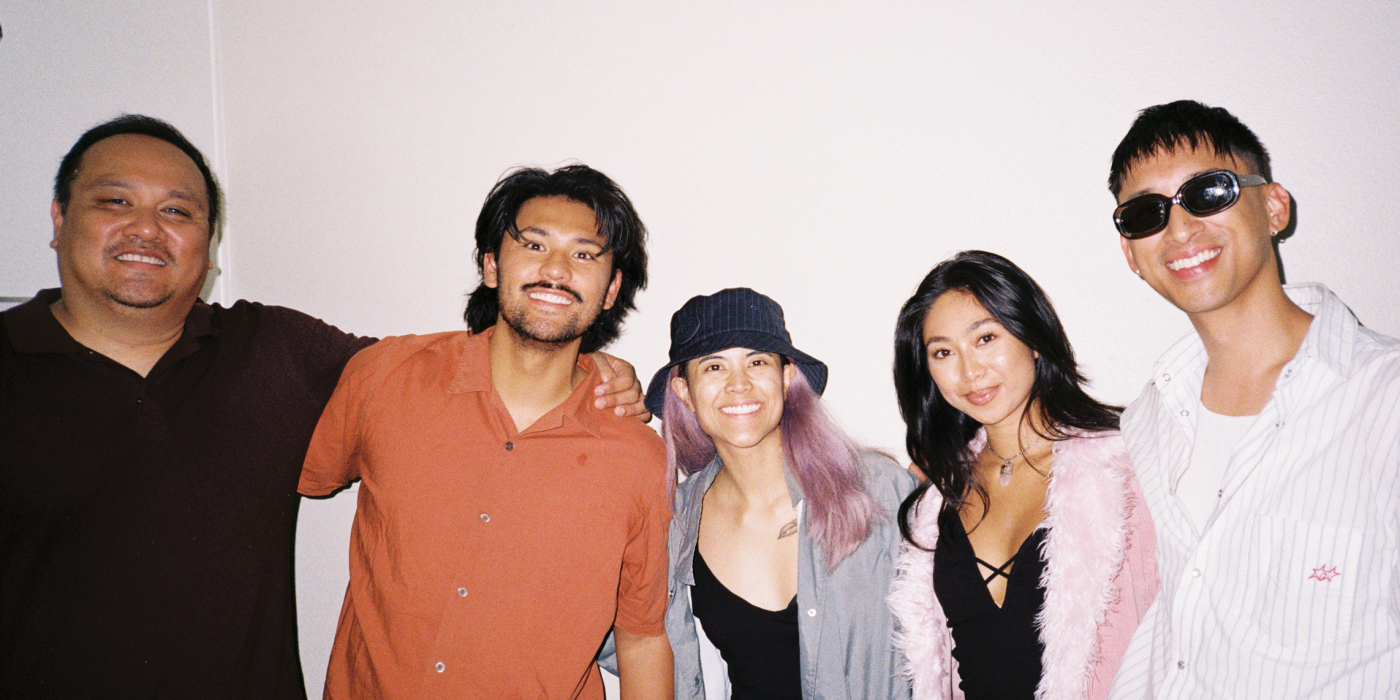A cast and crew image of those involved in making The Pit.