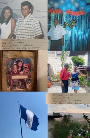 collage of family photos