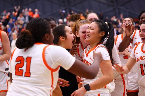 Image of Ashley and teammates