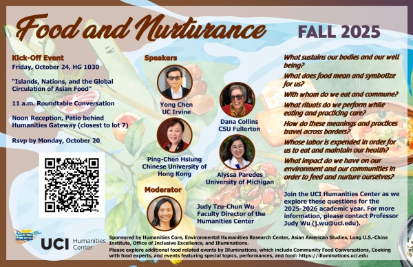 Flyer for Food and Nurturance event