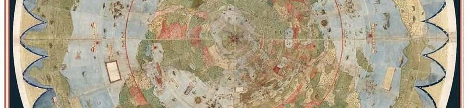 Urbano Monte World Map 