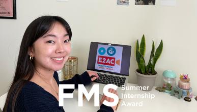 Emma Choi, FMS Summer Internship Award Winner