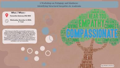 A Workshop on Pedagogy and Kindness: Identifying Structural Inequities in Academia 