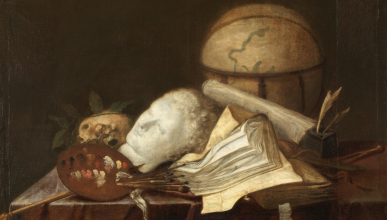 The painting "Allegory of the Arts and Sciences" by Ignacio Raeth