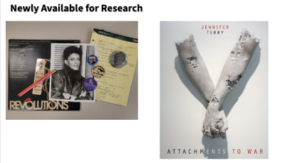Jennifer Terry's Papers at Brown University